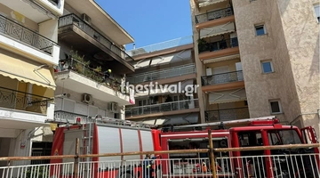 Πυρκαγιά σε σπίτι στην Θεσσαλονίκη