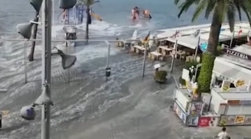 Μίνι τσουνάμι στην Ισπανία