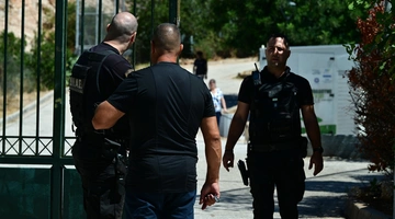 Το σημείο όπου εντοπίστηκαν τα οστά στην Κυψέλη