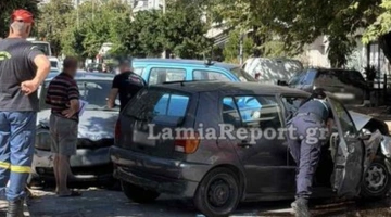 Σοβαρό τροχαίο στη Λαμία