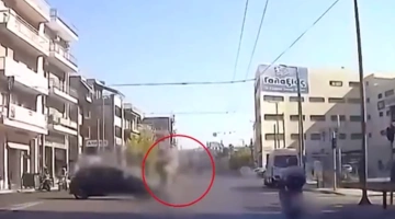 Το τροχαίο με τη μοτοσικλέτα στον Κολωνό